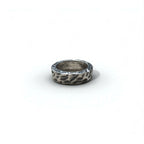 Vintage Silver Ring, Hammered Texture, Hammerwork, Hammered Ring, Size 13, 925 Silver