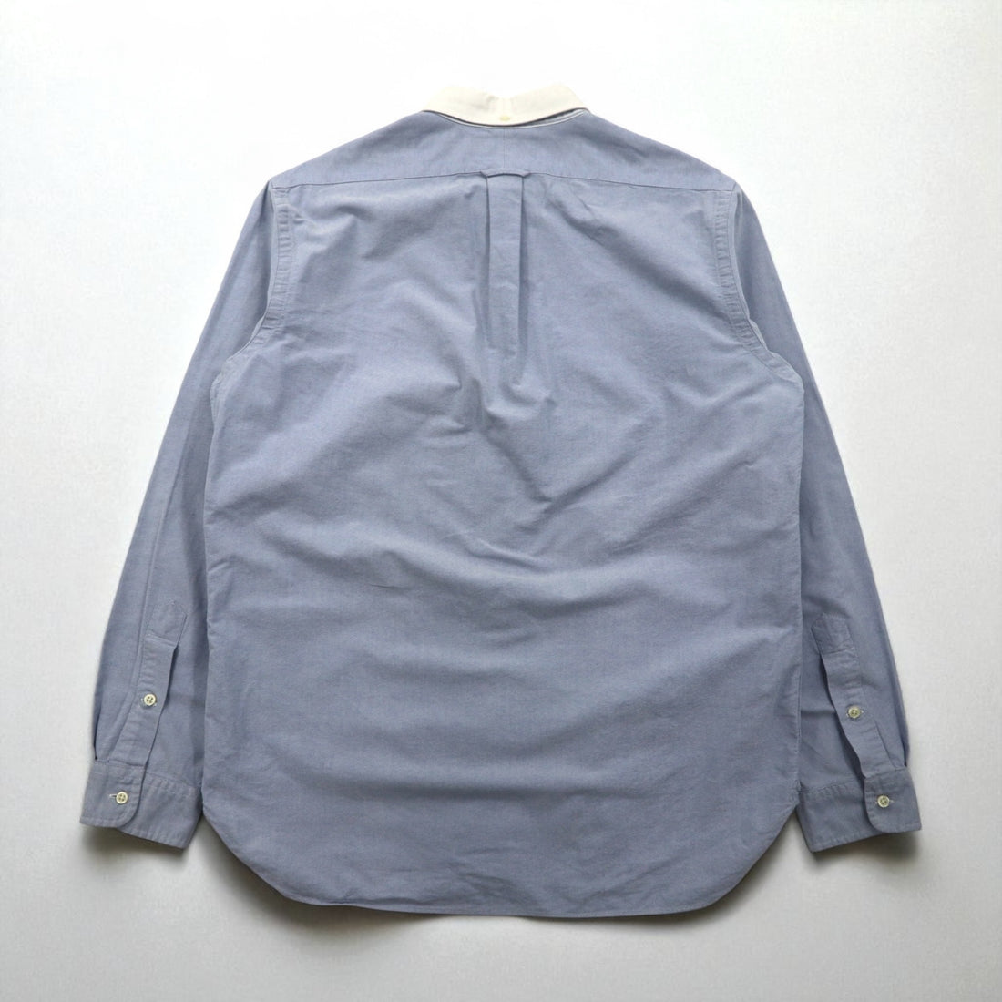 Ralph Lauren 90年代 R.L.P.C. オックスフォード ボタンダウンシャツ L ブルー 1932-34-35 N.Y. ワンポイント刺繍