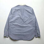 Ralph Lauren 90年代 R.L.P.C. オックスフォード ボタンダウンシャツ L ブルー 1932-34-35 N.Y. ワンポイント刺繍
