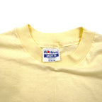 Hanes 80's USA Made BEEFY-T Vintage Single Stitch T-Shirt XL Yellow GRGICH HILLS
