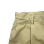 NAUTICA タック ワイド チノパンツ L ベージュ CLASSIC FIT コットン RIGGER