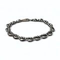 Vintage Silver Bracelet Teardrop Bracelet PT100 SV Platinum Silver