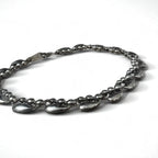 Vintage Silver Bracelet Teardrop Bracelet PT100 SV Platinum Silver