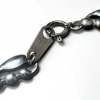Vintage Silver Bracelet Teardrop Bracelet PT100 SV Platinum Silver