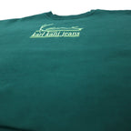 karl kani jeans drop shoulder sweatshirt XS green cotton cropped length