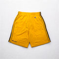 Champion 90年代 イージー ショートパンツ ハーフパンツ XL イエロー 青刺繍タグ バスケットボール