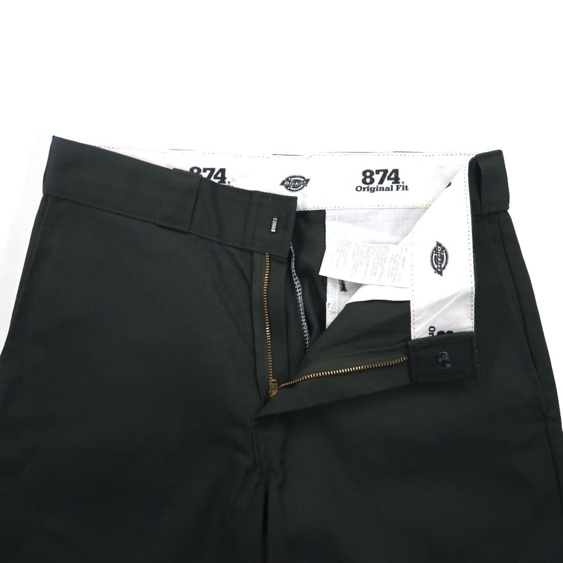 Dickies 874 Chino Work Pants, Medium, Khaki, Polyester, Cotton, Made in Honduras
