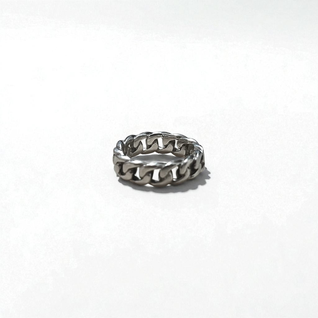 Vintage Silver Chain Ring 喜平 チェーン リング 指輪 14号 シルバー 925