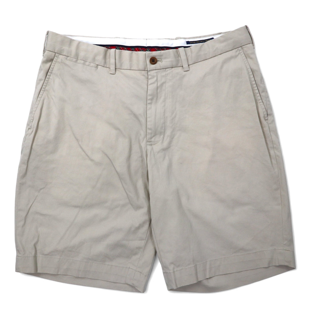 日本然リトテ-古着オンライン-POLO GOLF RALPH LAUREN ポロチノ ショーツ ハーフパンツ 34 ベージュ コットン ストレッチ COTTON TWILL WITH STRETCH-POLO GOLF RALPH LAUREN Polochino Shorts Half Pants 34 Beige Cotton Stretch COTTON TWILL WITH STRETCH