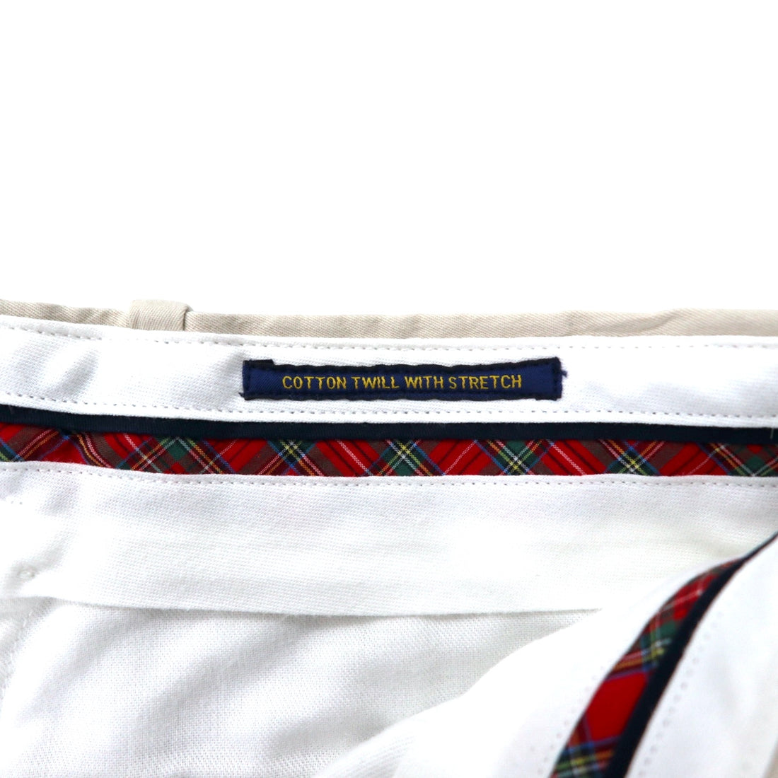 POLO GOLF RALPH LAUREN Polo Chino Shorts, Size 34, Beige, Cotton Stretch, COTTON TWILL WITH STRETCH
