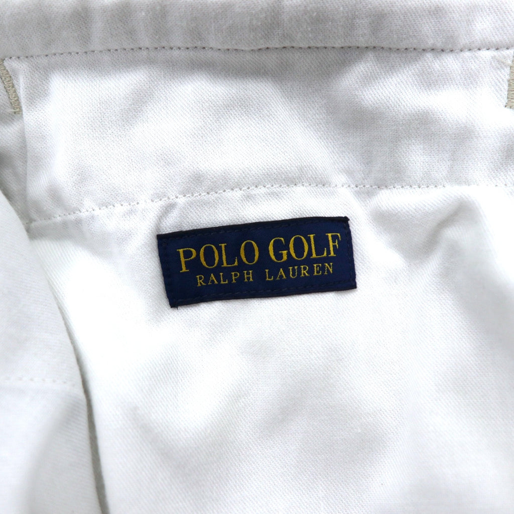 POLO GOLF RALPH LAUREN Polo Chino Shorts, Size 34, Beige, Cotton Stretch, COTTON TWILL WITH STRETCH