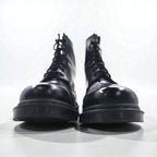 Dr. Martens 1460 Mono 8-Eye Boots, Black Stitching, Lace-Up 30cm, Leather