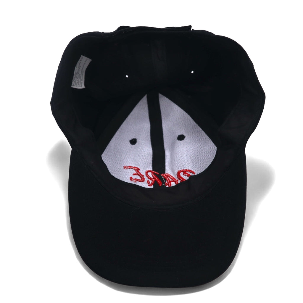 DARE Snapback Baseball Cap ONE Black Cotton
