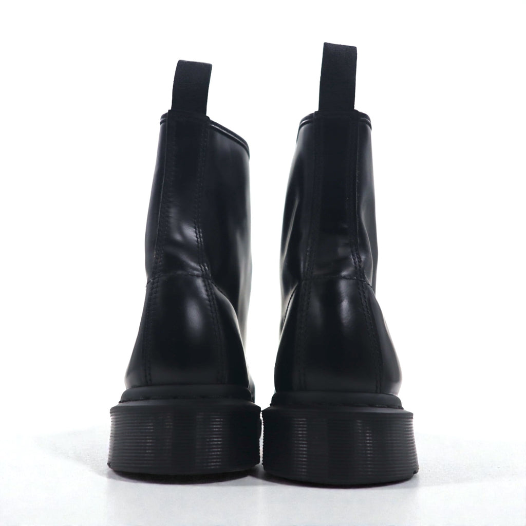 Dr. Martens 1460 Mono 8-Eye Boots, Black Stitching, Lace-Up 30cm, Leather