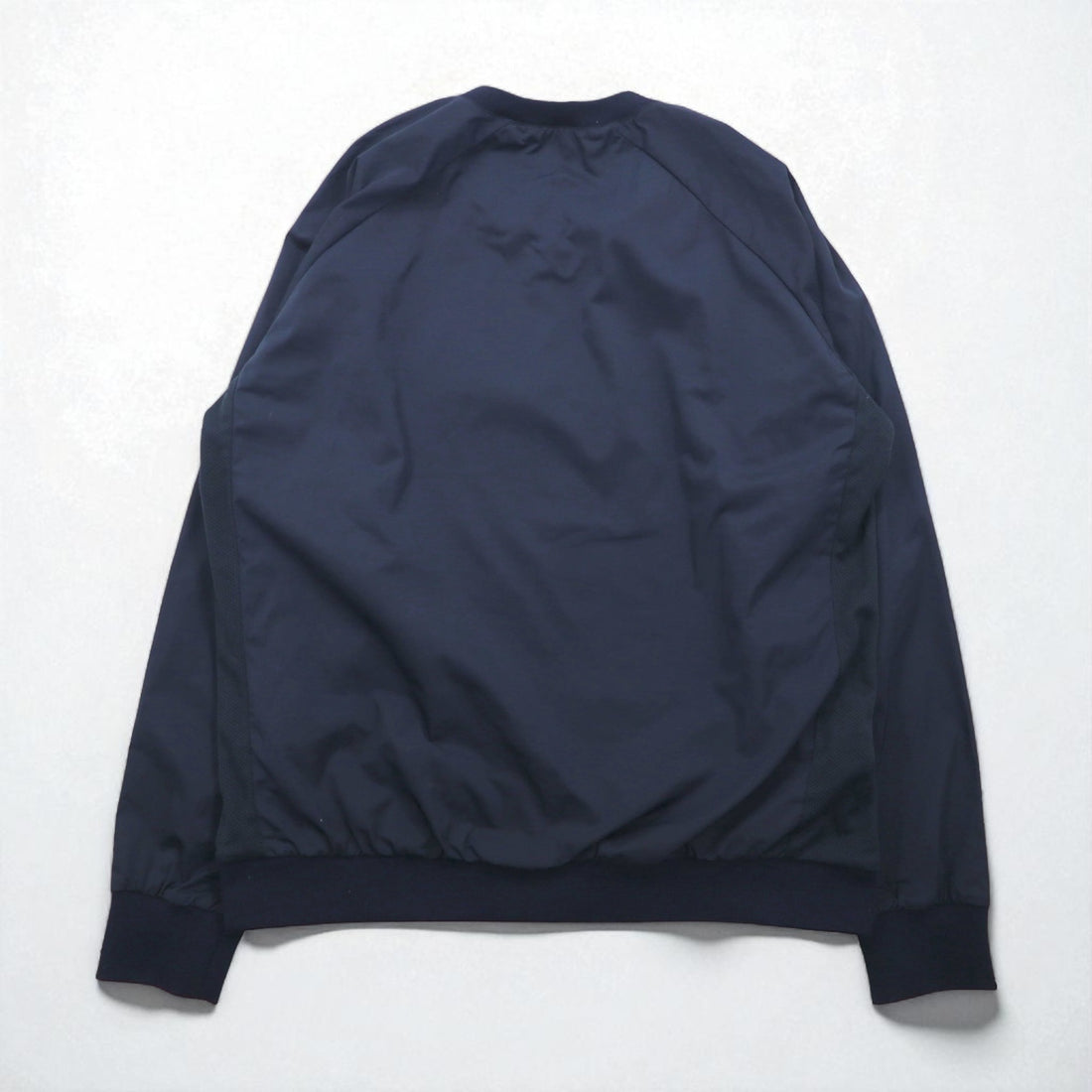 Brooks Brothers ピステ プルオーバー ナイロンジャケット L ネイビー サイドリブ 防水 ST ANDREWS LINKS
