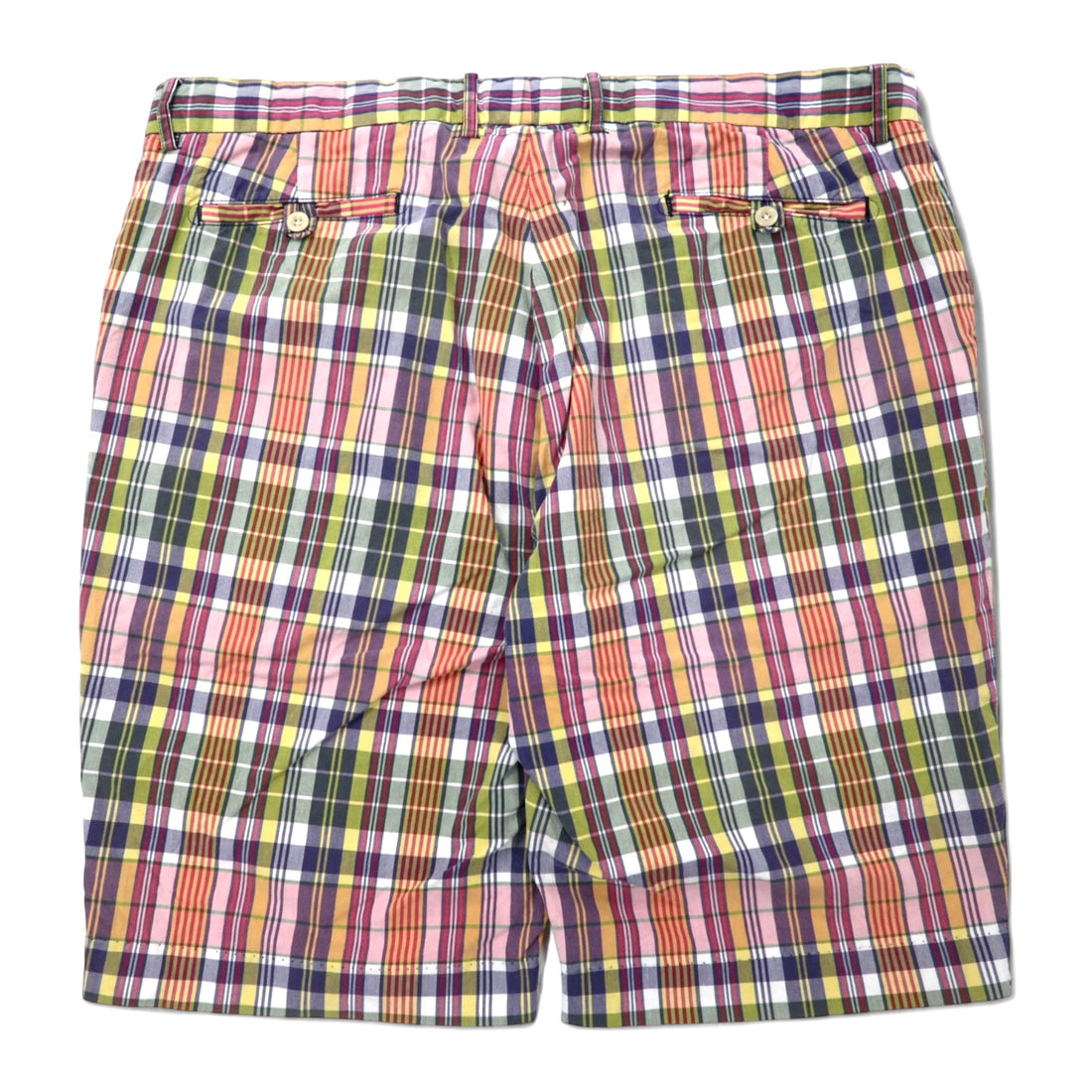 Polo by Ralph Lauren Madras Check Shorts, Shorts, Size 40, Multicolor, Cotton