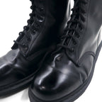Dr. Martens 1460 Mono 8-Eye Boots, Black Stitching, Lace-Up 30cm, Leather