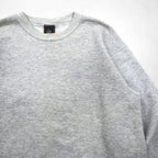 JC PENNEY 90s USA Made Crew Neck Sweatshirt, Size L, Gray, Solid Color, USA Olympic Logo Embroidery