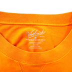 Woolrich ヘビーウェイト Tシャツ XL オレンジ コットン 前V ビッグサイズ