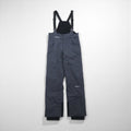Columbia TITANIUM Snow Bib Pants, Waterproof Overalls, Gray Padded, Size L, Ski/Snowboard Wear, EM8025