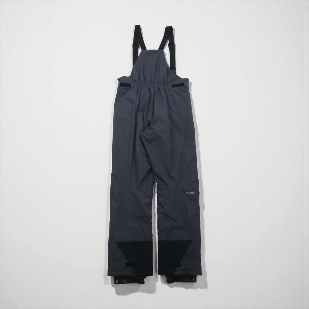 Columbia TITANIUM Snow Bib Pants, Waterproof Overalls, Gray Padded, Size L, Ski/Snowboard Wear, EM8025