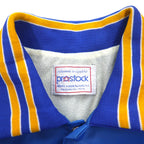 90s PROSTOCK Nylon Stadium Jacket L Blue LEGION Embroidery