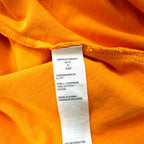 Woolrich ヘビーウェイト Tシャツ XL オレンジ コットン 前V ビッグサイズ
