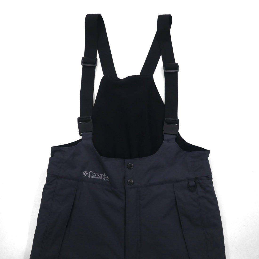 Columbia TITANIUM Snow Bib Pants, Waterproof Overalls, Gray Padded, Size L, Ski/Snowboard Wear, EM8025