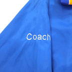 90s PROSTOCK Nylon Stadium Jacket L Blue LEGION Embroidery