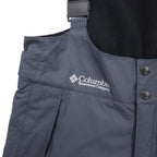 Columbia TITANIUM Snow Bib Pants, Waterproof Overalls, Gray Padded, Size L, Ski/Snowboard Wear, EM8025
