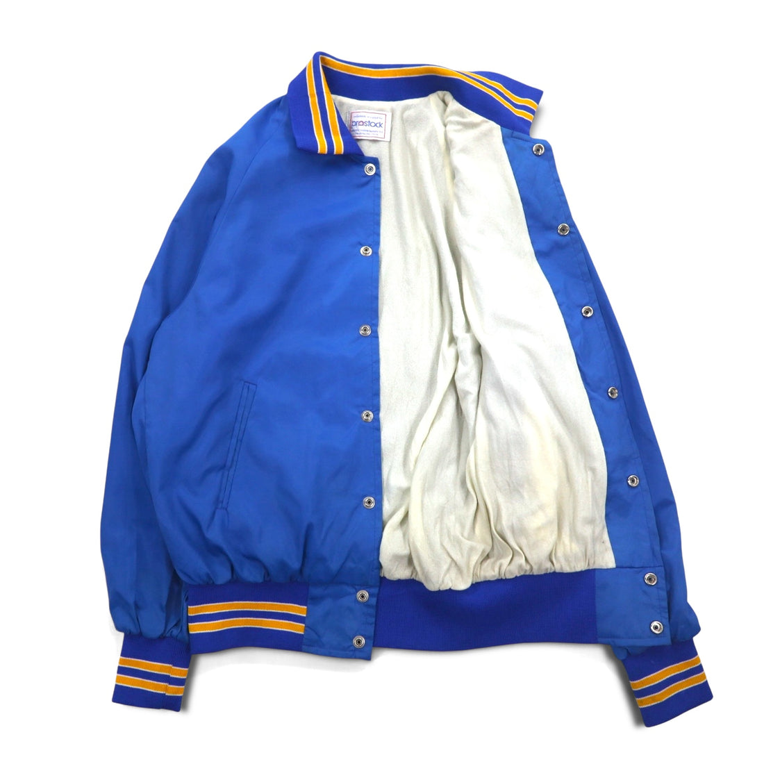 90s PROSTOCK Nylon Stadium Jacket L Blue LEGION Embroidery