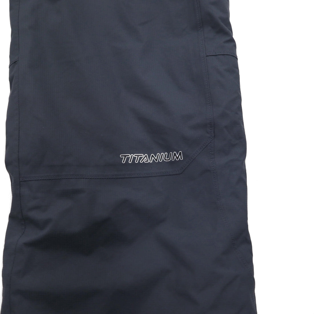 Columbia TITANIUM Snow Bib Pants, Waterproof Overalls, Gray Padded, Size L, Ski/Snowboard Wear, EM8025