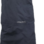 Columbia TITANIUM Snow Bib Pants, Waterproof Overalls, Gray Padded, Size L, Ski/Snowboard Wear, EM8025
