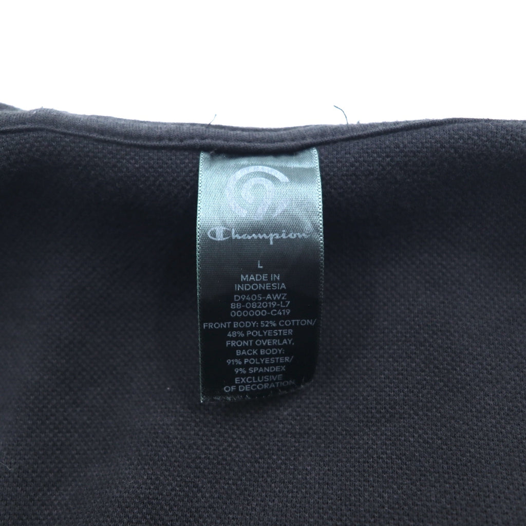 C9 by Champion フルジップパーカー L ブラック コットン ポリエステル