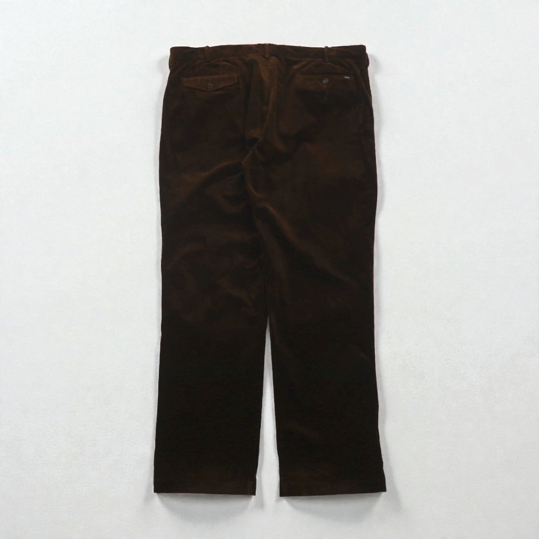 Polo Ralph Lauren Corduroy Chino Pants Slacks 2XL Brown CLASSIC FIT Double Cuffs