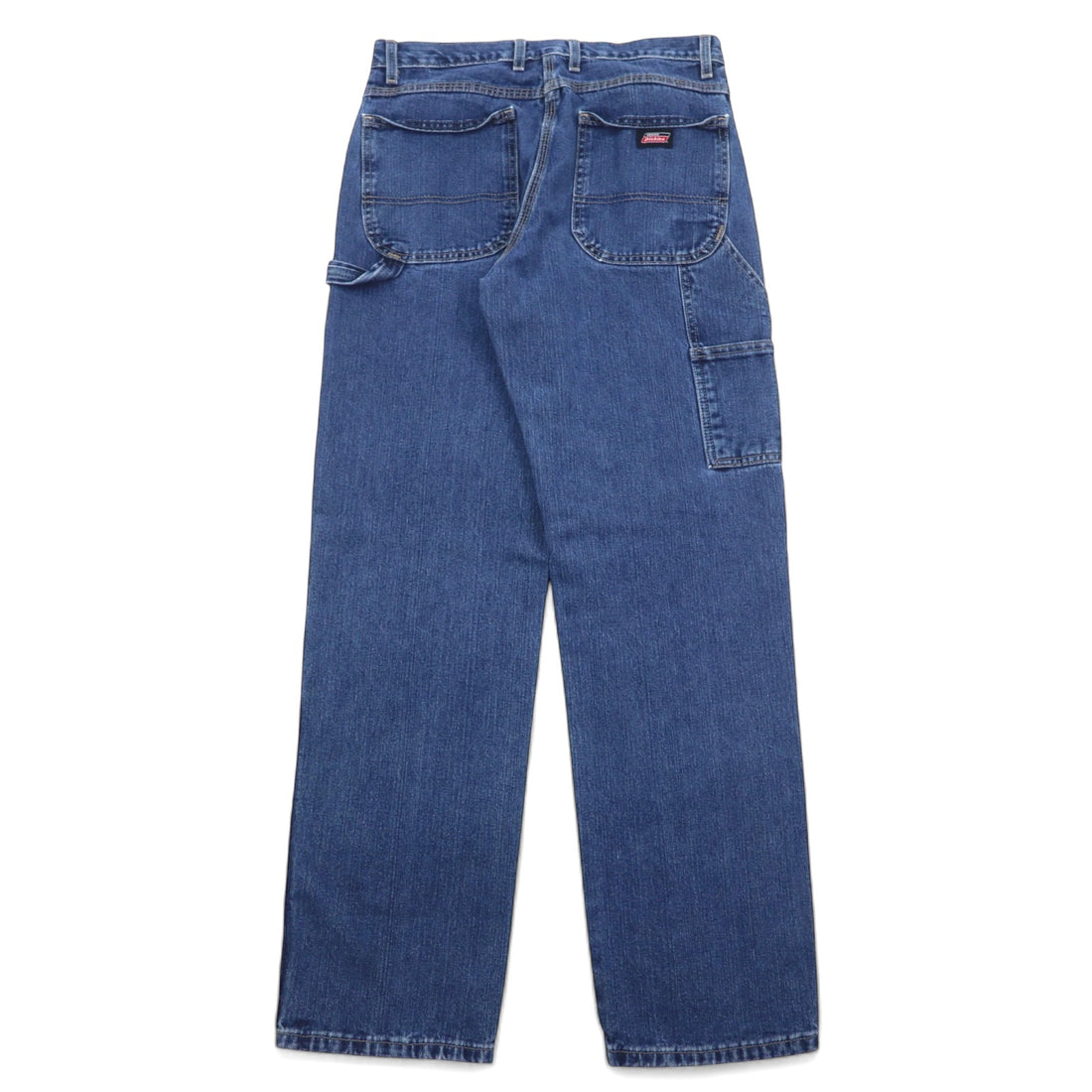 Dickies Relaxed Fit Denim Painter Pants Size 32 Blue Cotton ED1993THK Made in Mexico