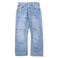日本然リトテ-古着オンライン-Levi's スペイン製 00年代 ユーロリーバイス 501 デニムパンツ 31 ブルー アイスウォッシュ コットン ボタンフライ ボタン裏295 501-0178-Levi's Spain Made 00's Euro Levi's 501 Denim Pants 31 Blue Ice Wash Cotton Button Fly Button Back 295 501-0178