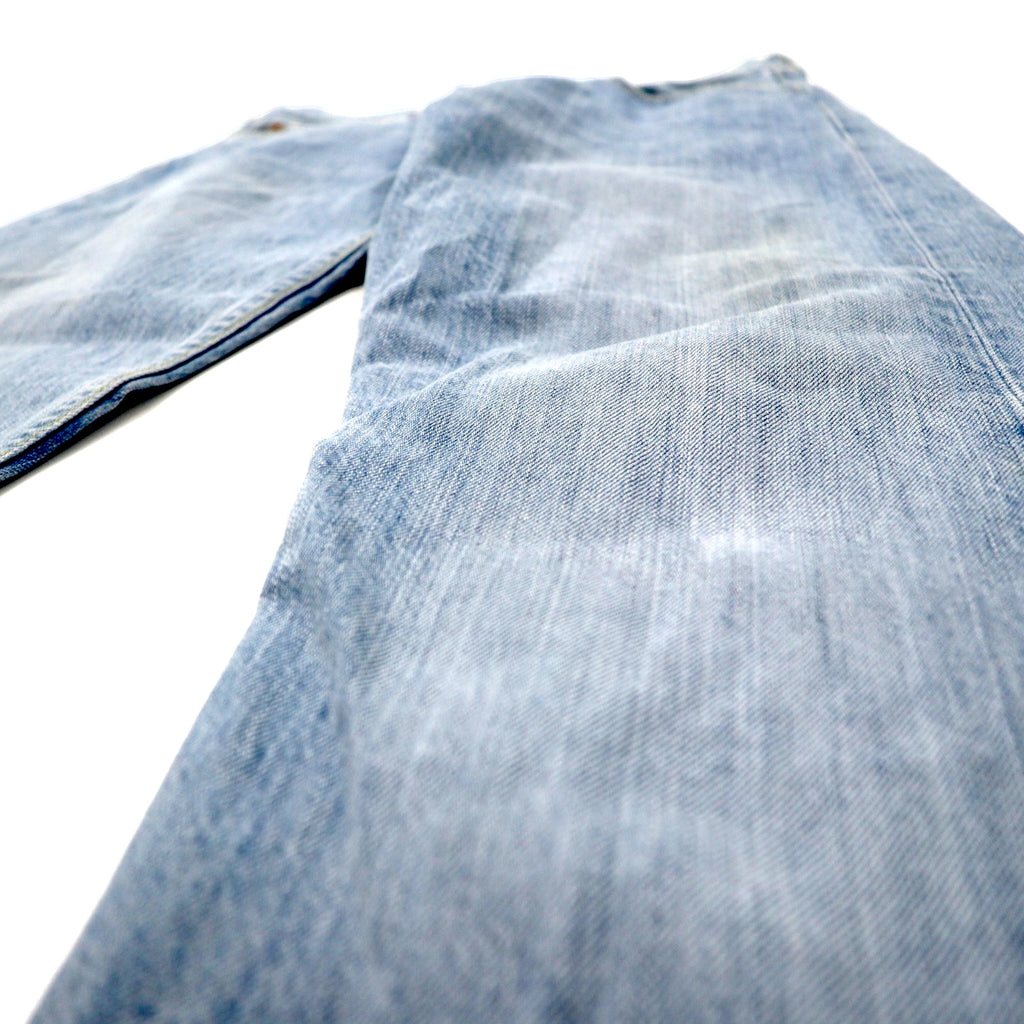 Levi's Made in Spain 00s Euro Levi's 501 Denim Pants Size 31 Blue Ice Wash Cotton Button Fly Button Back 295 501-0178