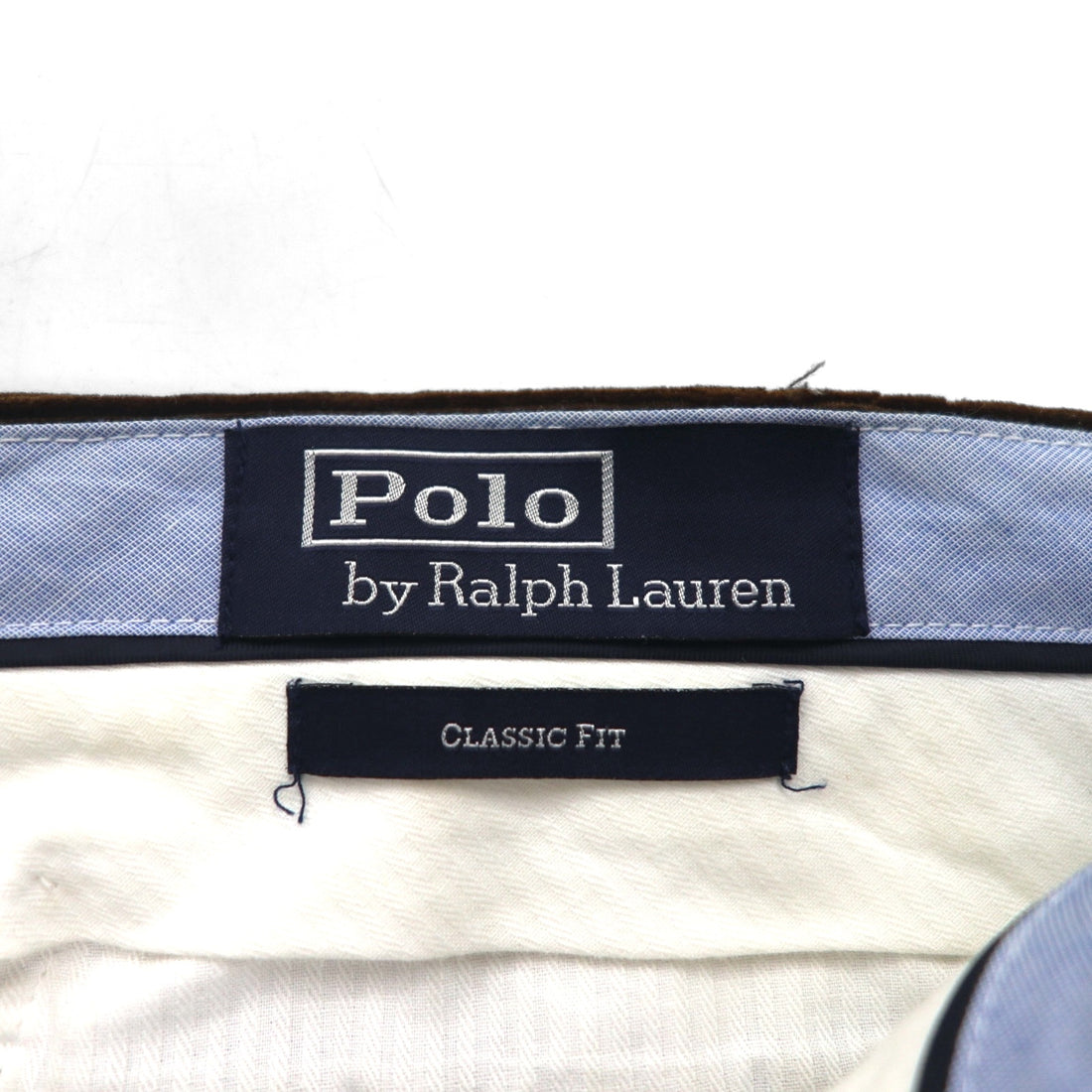 Polo Ralph Lauren Corduroy Chino Pants Slacks 2XL Brown CLASSIC FIT Double Cuffs