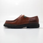 Paraboot MICHAEL Tyrolean Shoes, 26.5cm Leather Moccasin, Marche II Rubber Sole, 7153 14, Made in France