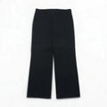 GUCCI Made in Italy Wide Flare Slacks, Size L, Black Cotton