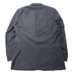 BURBERRY USA製 3B テーラードジャケット XL グレー ウール