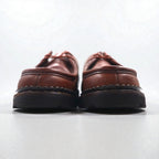 Paraboot MICHAEL Tyrolean Shoes, 26.5cm Leather Moccasin, Marche II Rubber Sole, 7153 14, Made in France