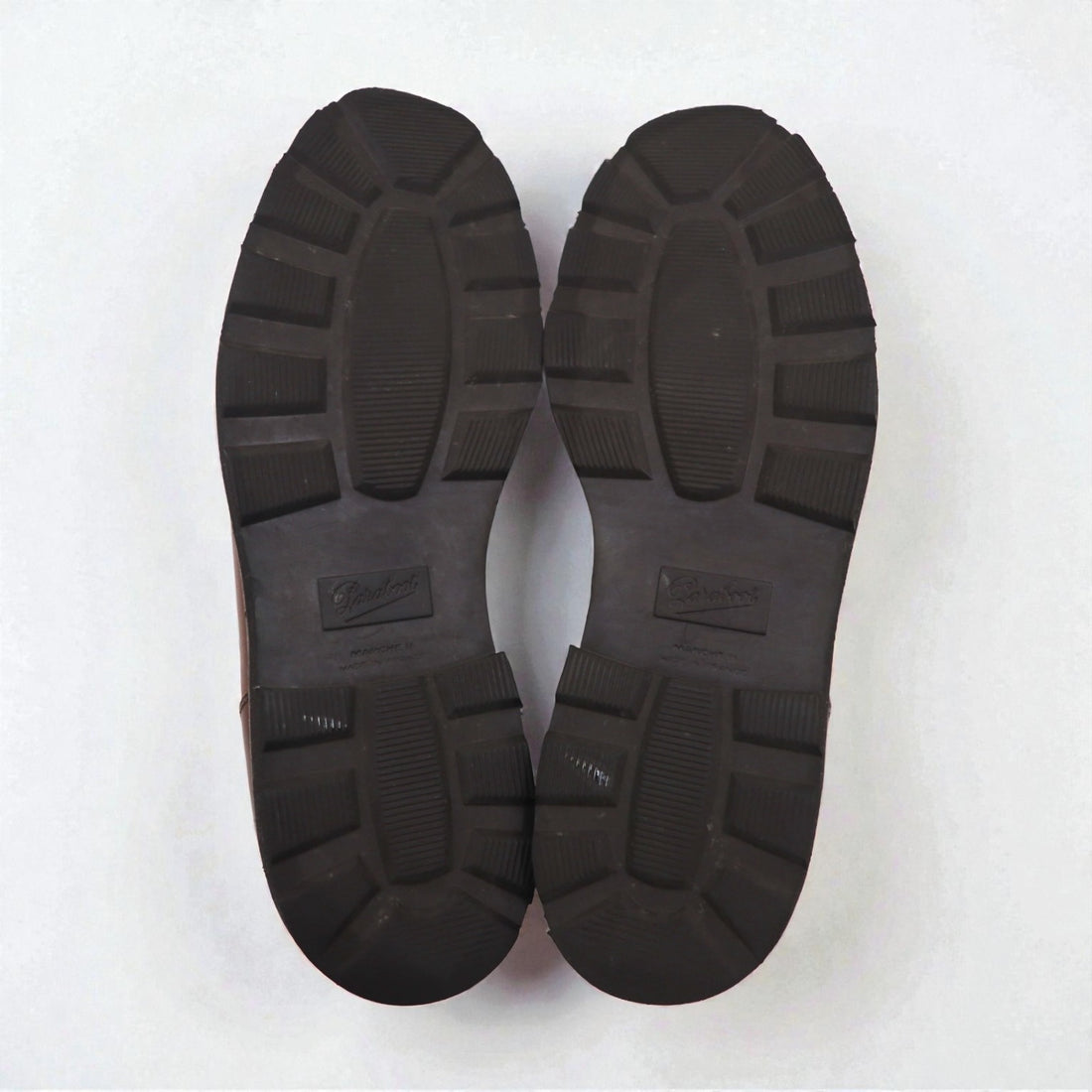 Paraboot MICHAEL Tyrolean Shoes, 26.5cm Leather Moccasin, Marche II Rubber Sole, 7153 14, Made in France