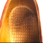 Paraboot MICHAEL Tyrolean Shoes, 26.5cm Leather Moccasin, Marche II Rubber Sole, 7153 14, Made in France