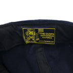USA製 90年代 アメリカ海軍 USS PONCE キャップ FREE ベルト ネイビー ウール ギャバジン Proud Lion ミリタリー THE CORPS