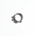 Vintage Mexican Jewelry 7-Row Ring, Silver 925, Modernist
