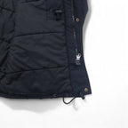 carhartt N-3B down jacket L black nylon padding detachable fur drawstring double zip ANCHORAGE PARKA