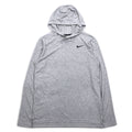 NIKE Dri-Fit Hoodie Long Sleeve T-Shirt M Gray L/S Hooded Training Top AO7579-012