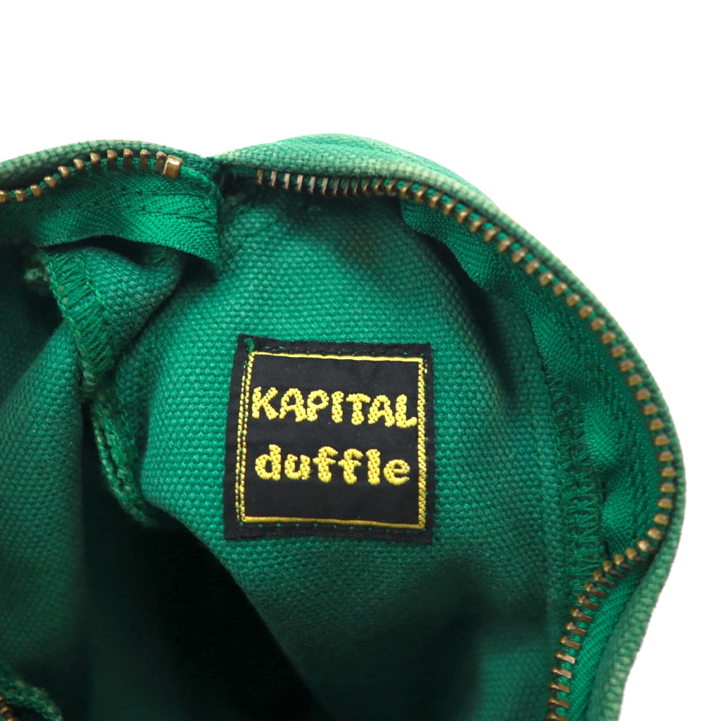 Kapital Canvas Pouch Bag-in-Bag 4 Khaki Green KAPITAL Duffle